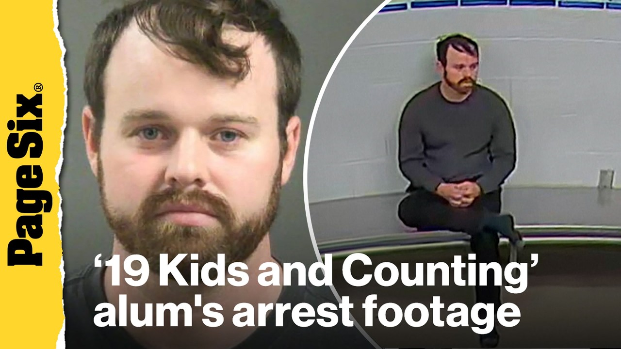 Joseph Duggar's arrest footage released after child molestation charges