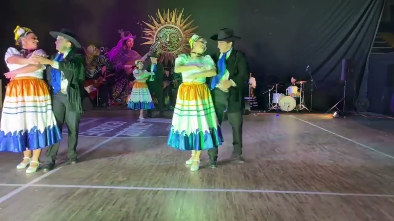 Grupo Raices de Mexico de nuevo leon danza de nuevo leon Mexico festival sin sombra Cayambe Ecuador