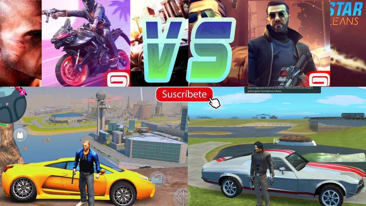 Gangstar Vegas VS Gangstar New Orleans Comparison💥2020|¿CUÁL ES MEJOR?
