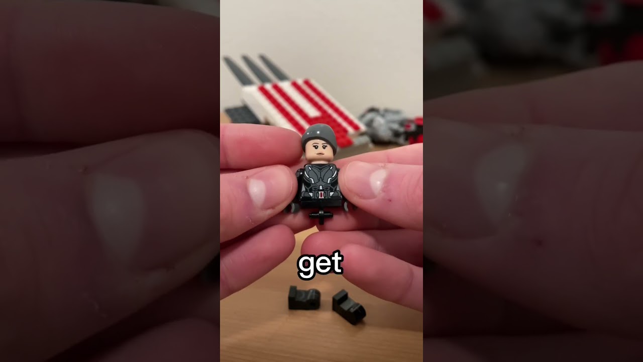 Very cool lego minifigure trick you can do right now! #lego #tricks #cool #shorts