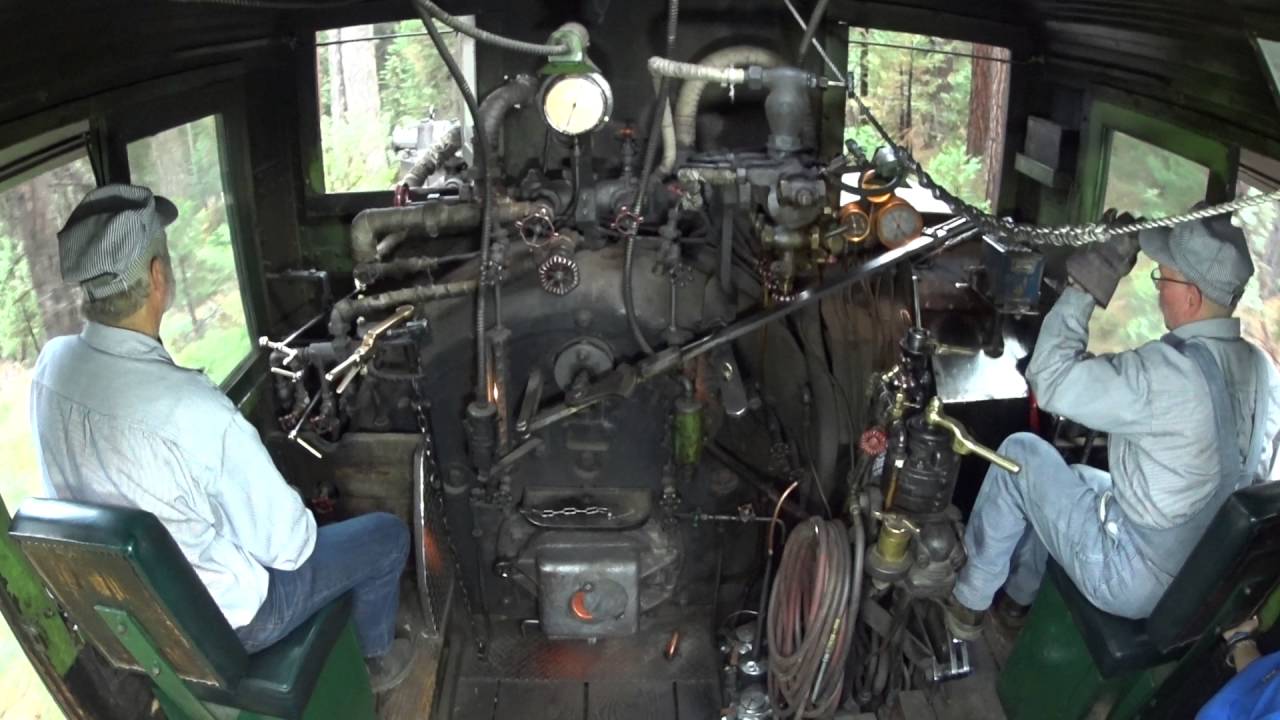 Lima Locomotive Shay 3315 at the Yosemite Mountain Sugar Pine Railroad