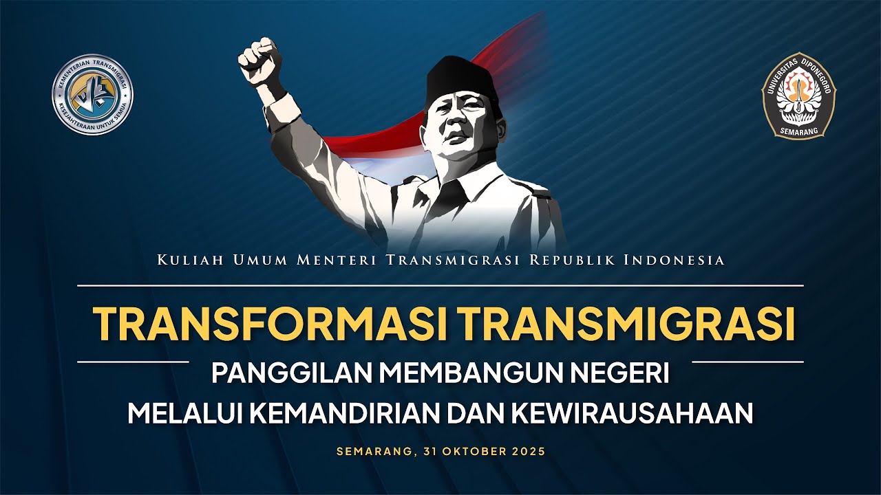 KULIAH UMUM KEMENTERIAN TRANSMIGRASI RI 