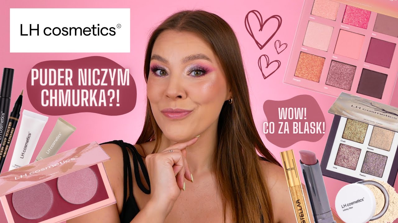 LH Cosmetics! ❤️ MUSICIE poznać tę markę! MEGA BŁYSK i puder LEKKI jak CHMURKA!I Same PEREŁKI! 🙏