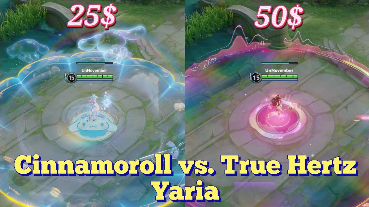 YARIA CINNAMOROLL VS. TRUE HERTZ • PRECIOUS VS. FLAWLESS • HONOR OF KINGS