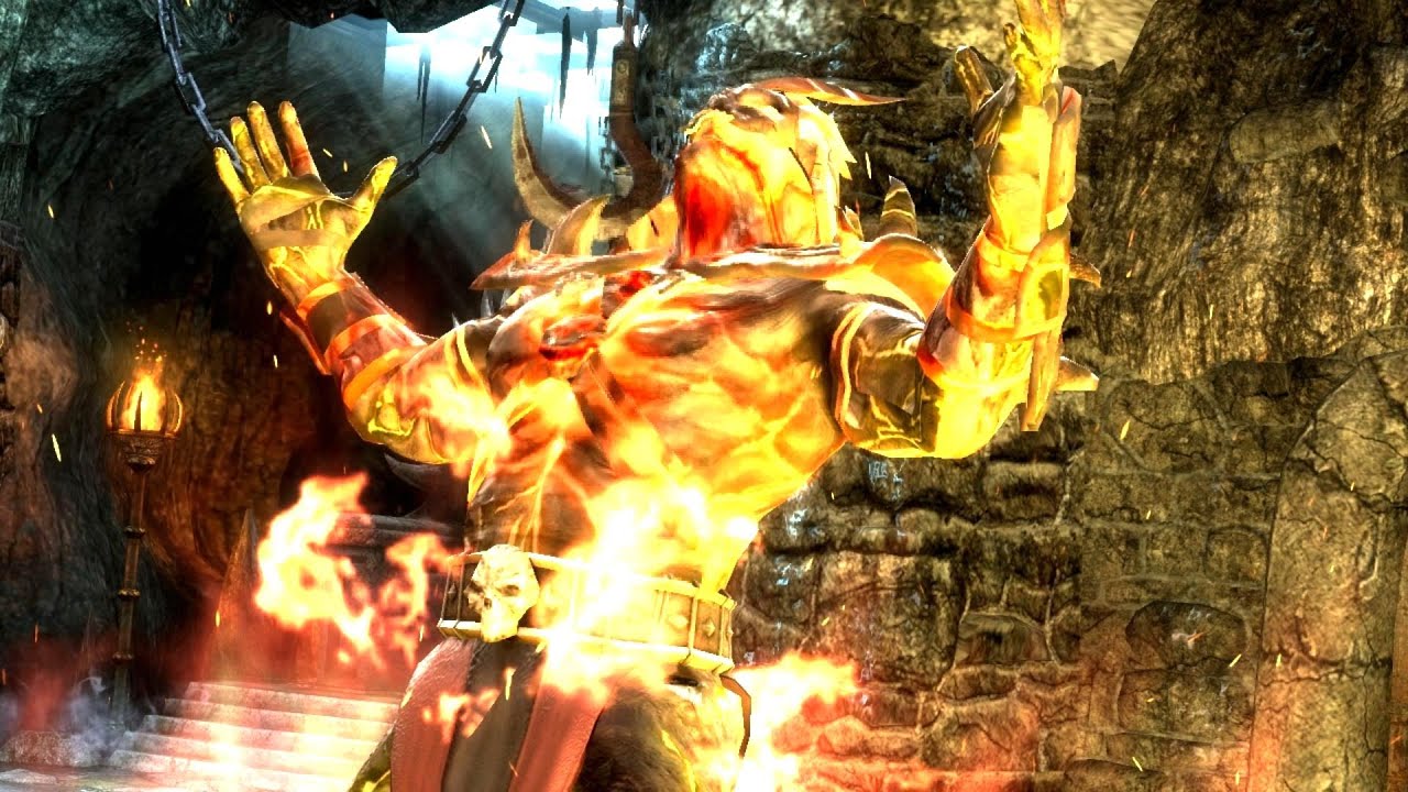 Mortal Kombat Komplete Edition — модификация костюма Dark Kahn Skin, прохождение геймплея
