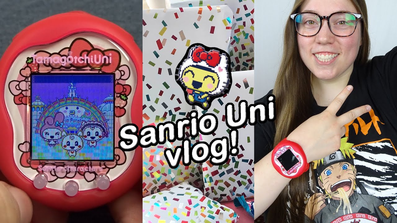 Who will I get for my first SANRIO CHARACTERS Tama?! | Tamagotchi Uni Virtual Pet Vlog