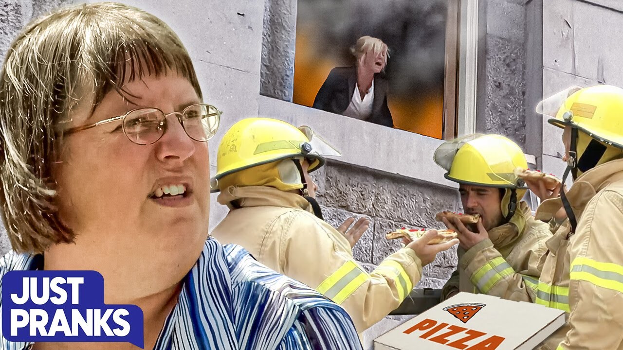 Firefighters Left Her Behind… FOR THIS?! | Just Pranks