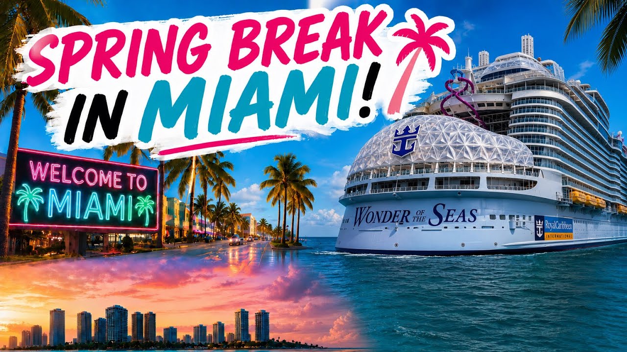 It's Spring Break - wonder where we are going? You'll have to wait and see.