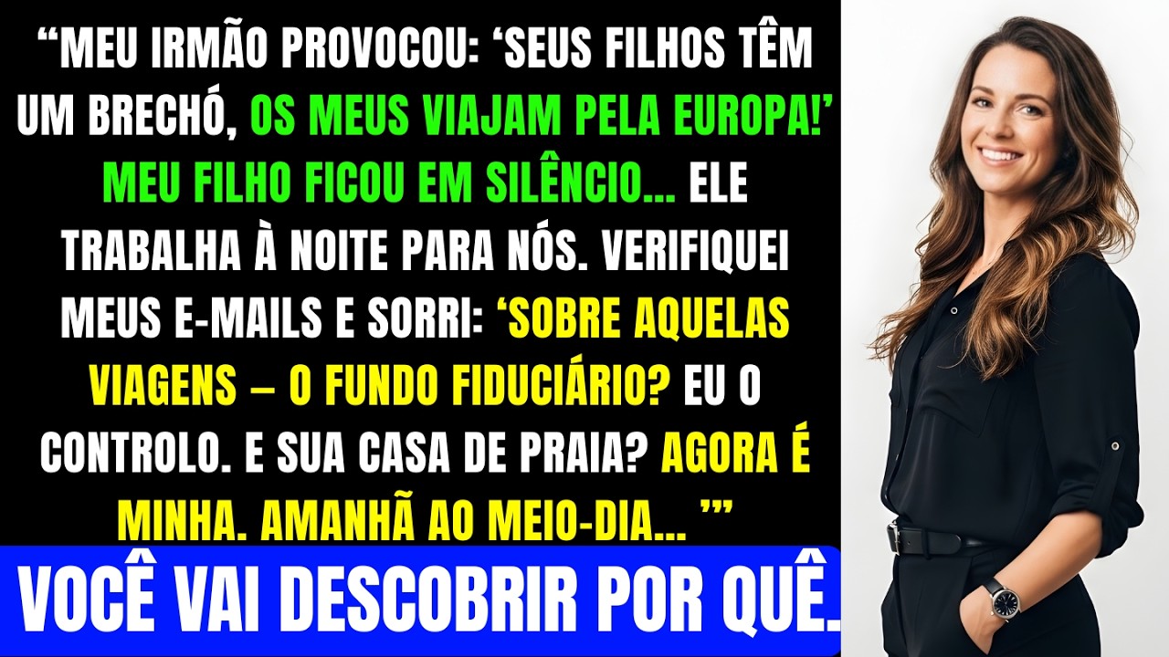 Meu irmão riu dos meus filhos por serem simples… o que aconteceu depois ninguém esperava.