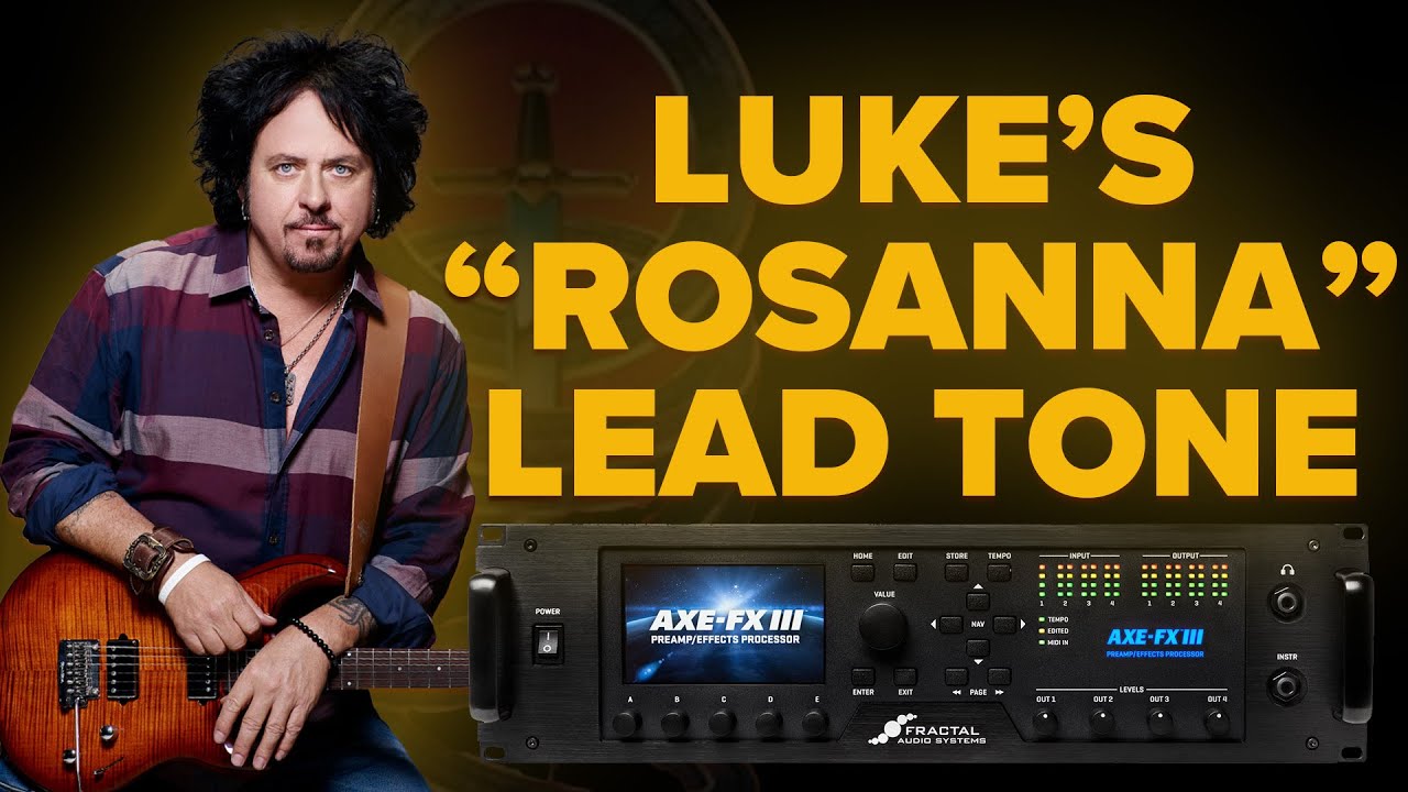 Dialing in the Lead Tone for Toto's 