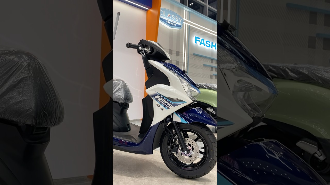 YAMAHA FREEGO 125 WARNA TERBARU PUTIH BIRU