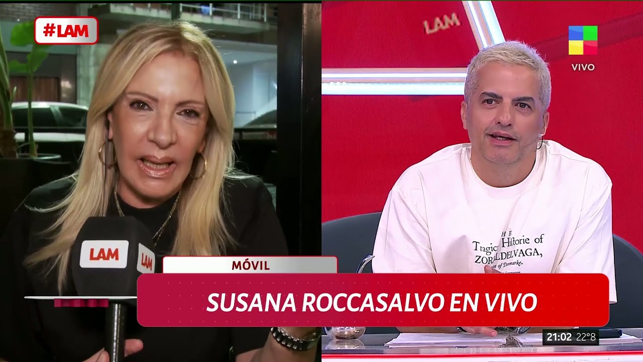 📢 SUSANA ROCCASALVO EN EXCLUSIVA CON LAM