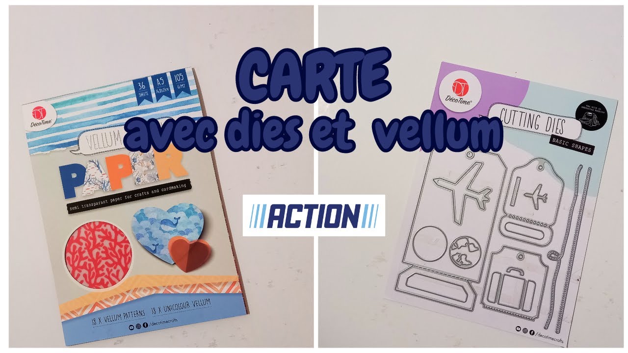TUTO carte avec mat&eacute;riel ACTION