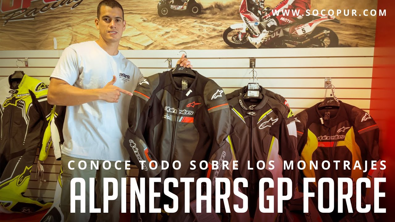 Conoce todo sobre los Monotrajes Alpinestars GP Force