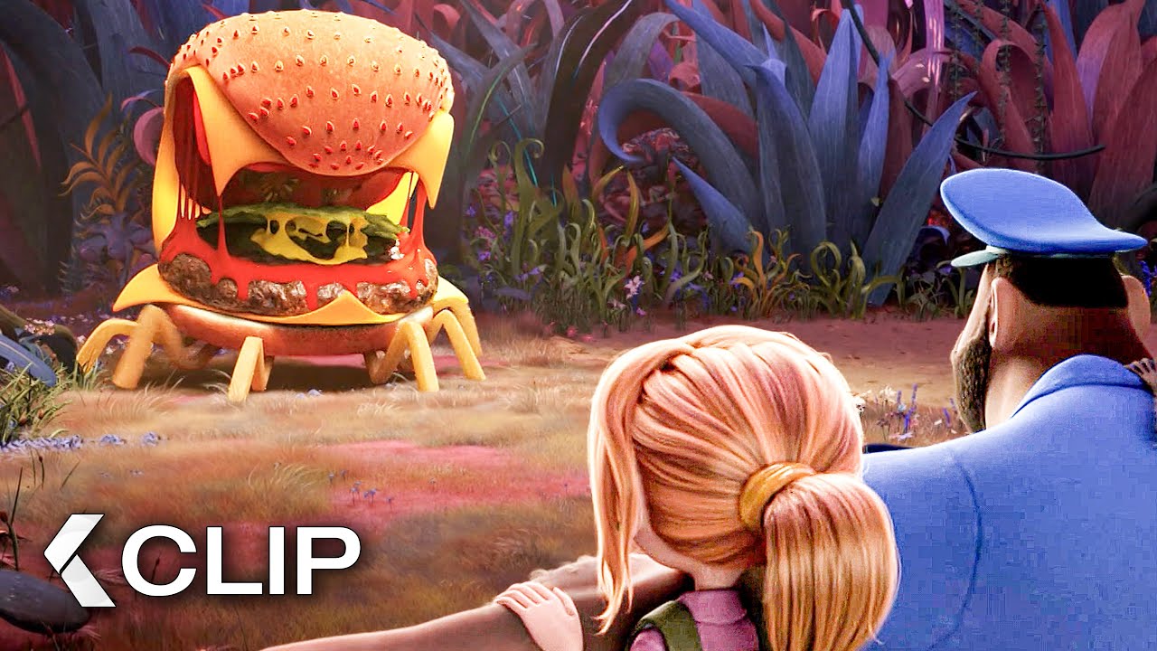 El Ataque de la Hamburguesa GIGANTE - LLUVIA DE HAMBURGUESAS 2 Clip
