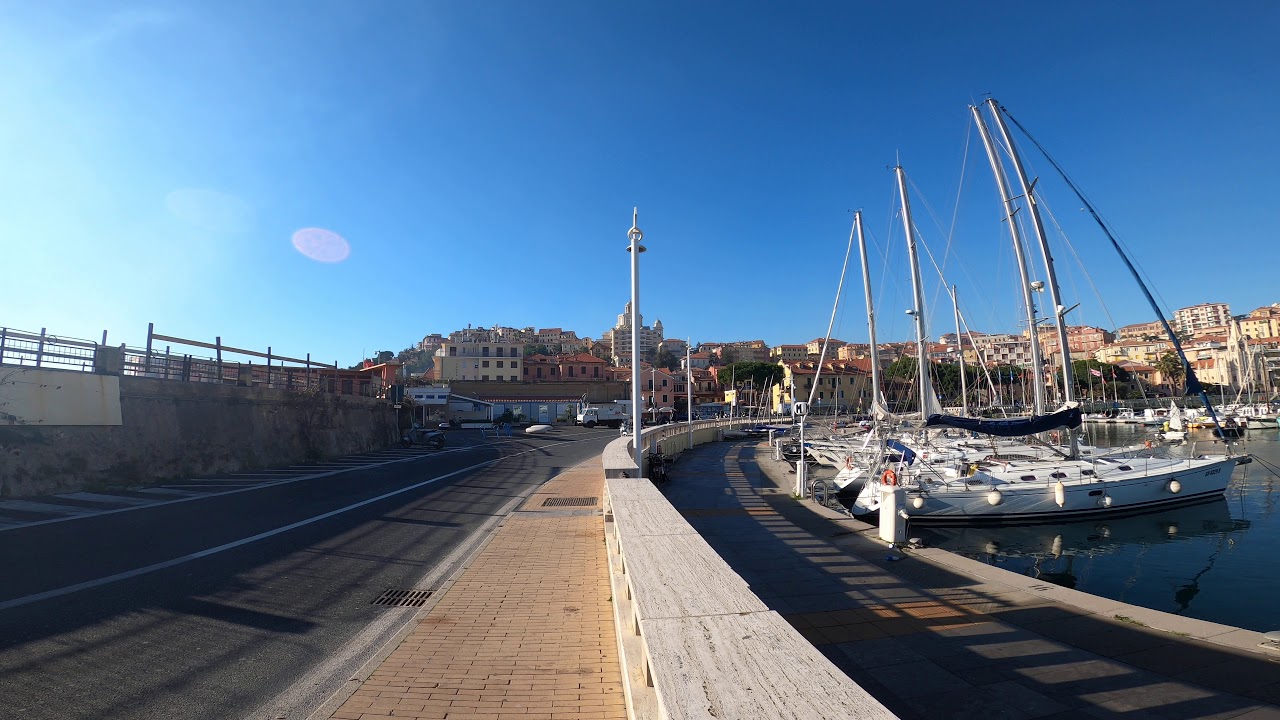 GoPro Hero 8 Molo lungo Porto Maurizio Imperia