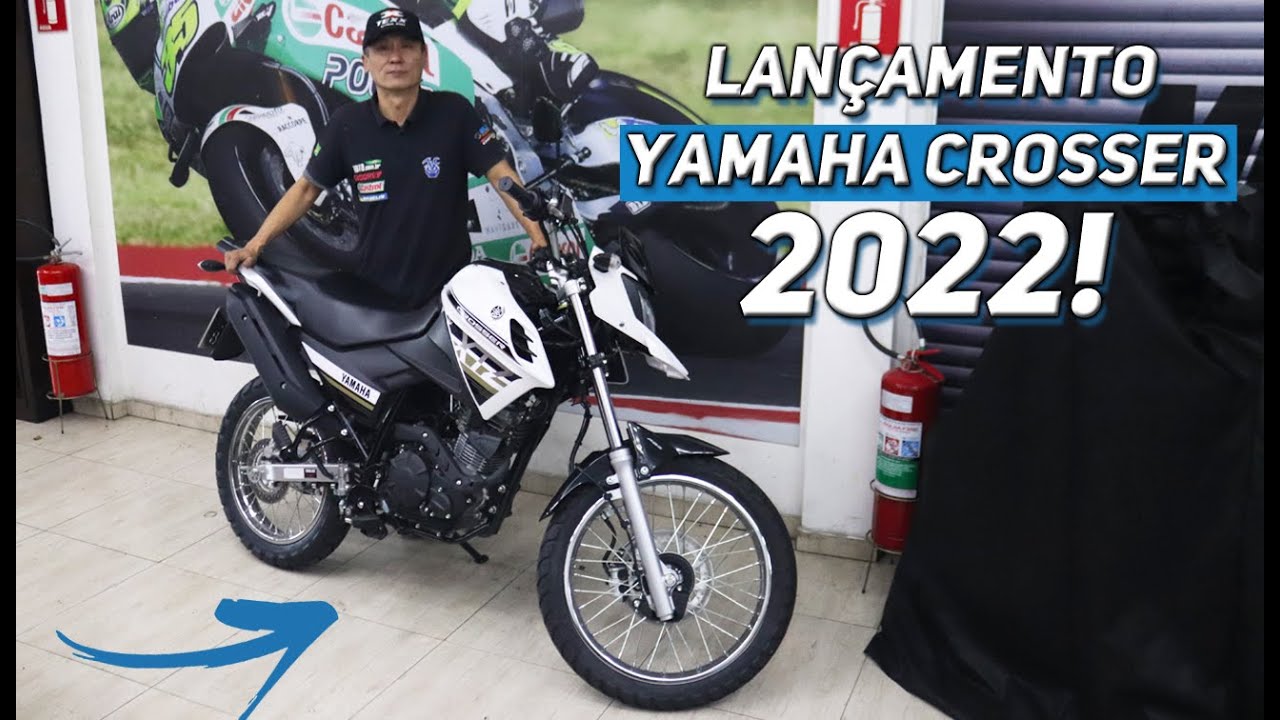 NOVA YAMAHA CROSSER 2022 EM DETALHES!