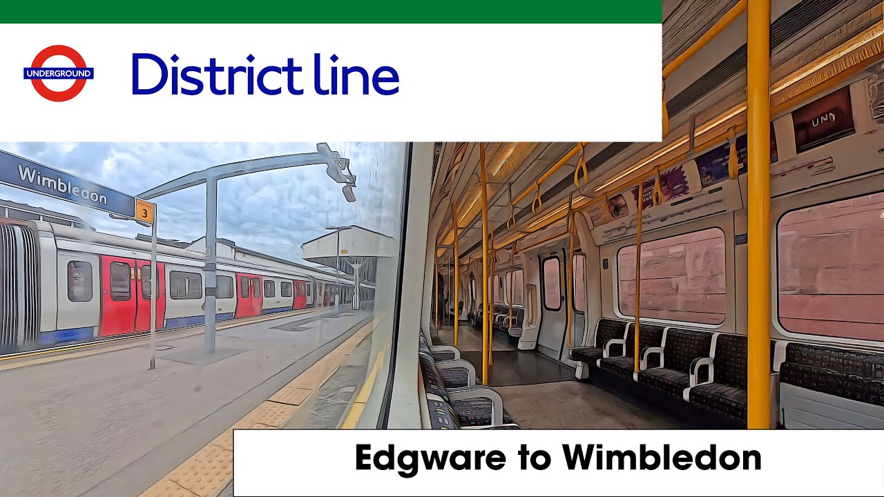 Edgware Road to Wimbledon – Full District Line Journey