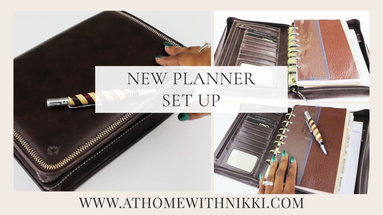New Planner Set Up