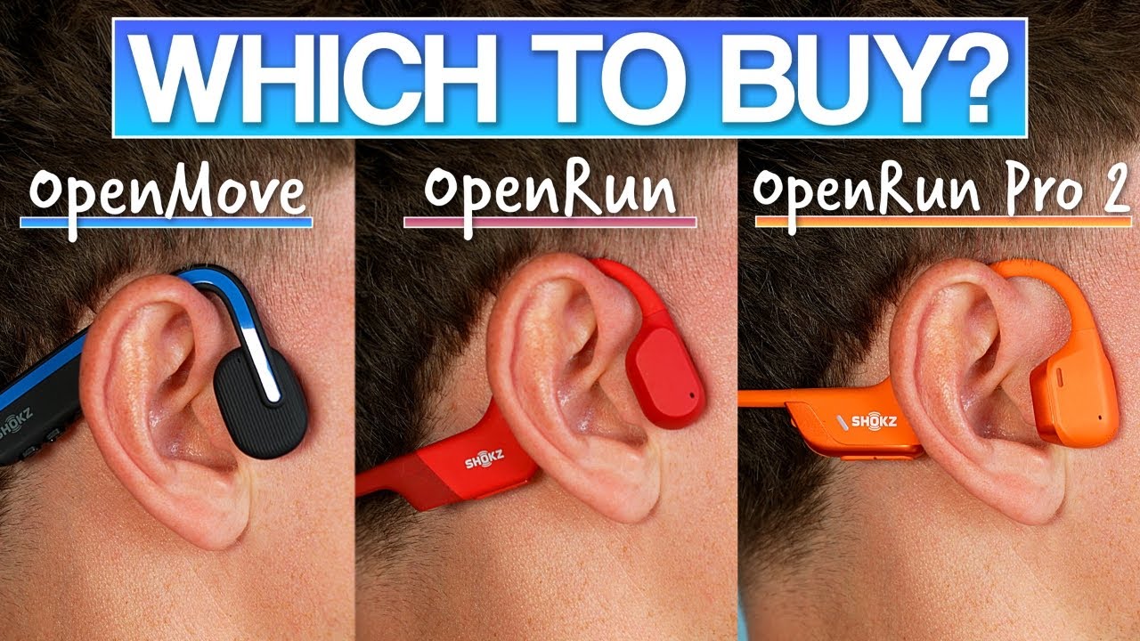 Shokz Bone Conduction Headphones: Shokz OpenMove vs Shokz OpenRun vs Shokz OpenRun Pro 2