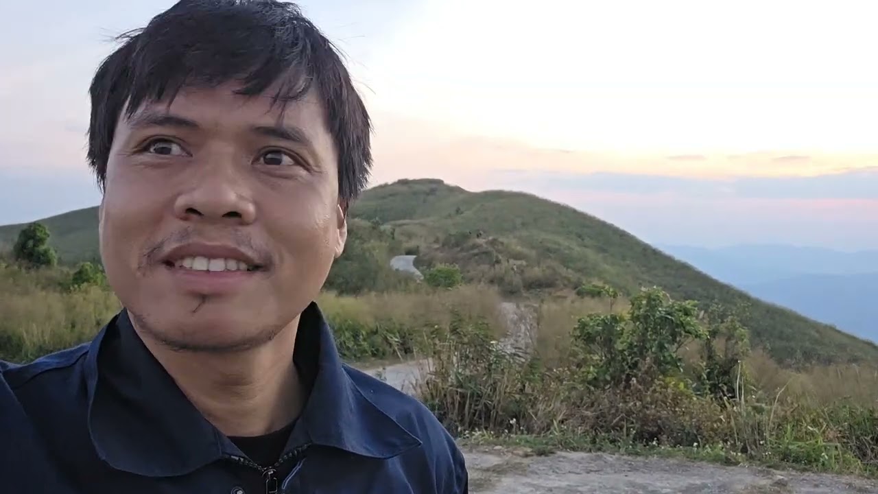 พระอาทิตย์ขึ้นหมู่บ้านอิต่อง เหมืองปิล็อกกาญจนบุรี