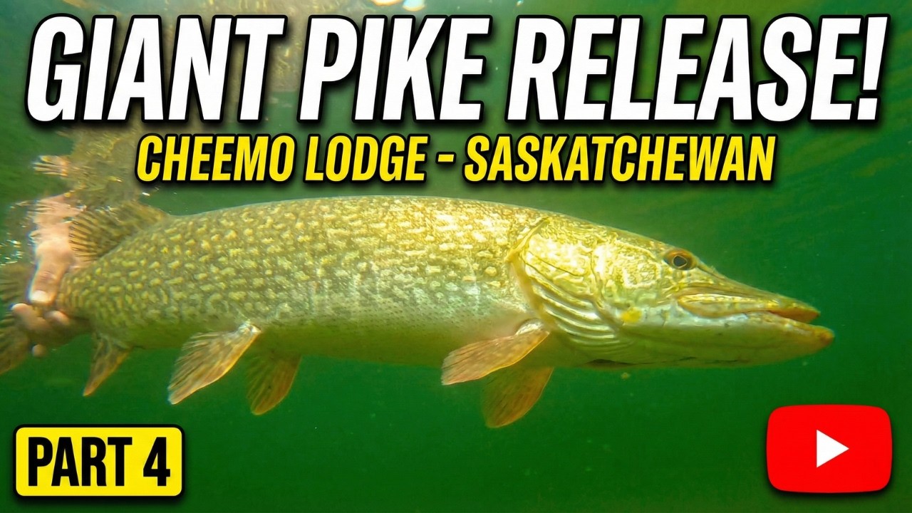 My BEST Day of Pike Fishing... EVER! 🏆 (100+ Fish at Cheemo Lodge) #fishingvideos #fishingvideo