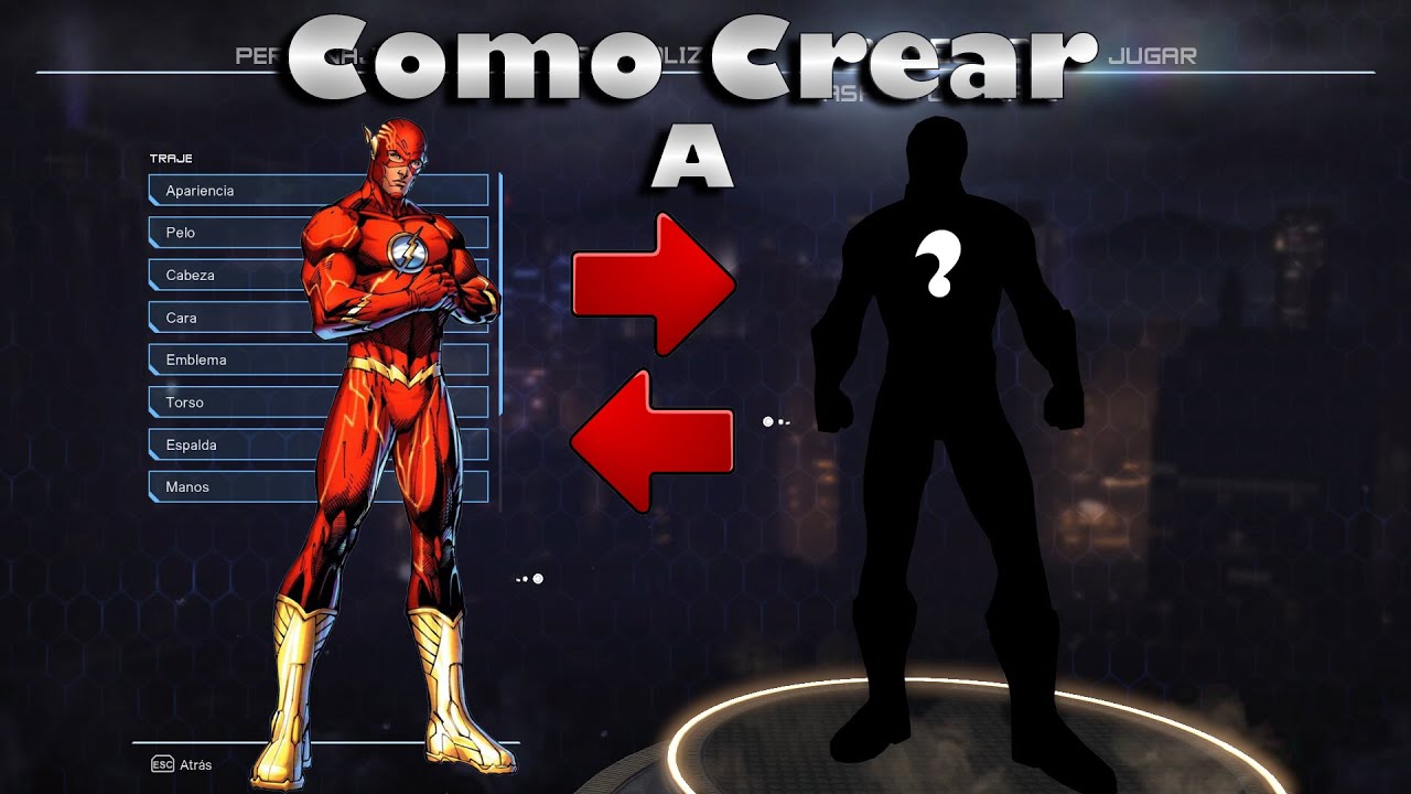 Como crear a Flash en DC Universe Online