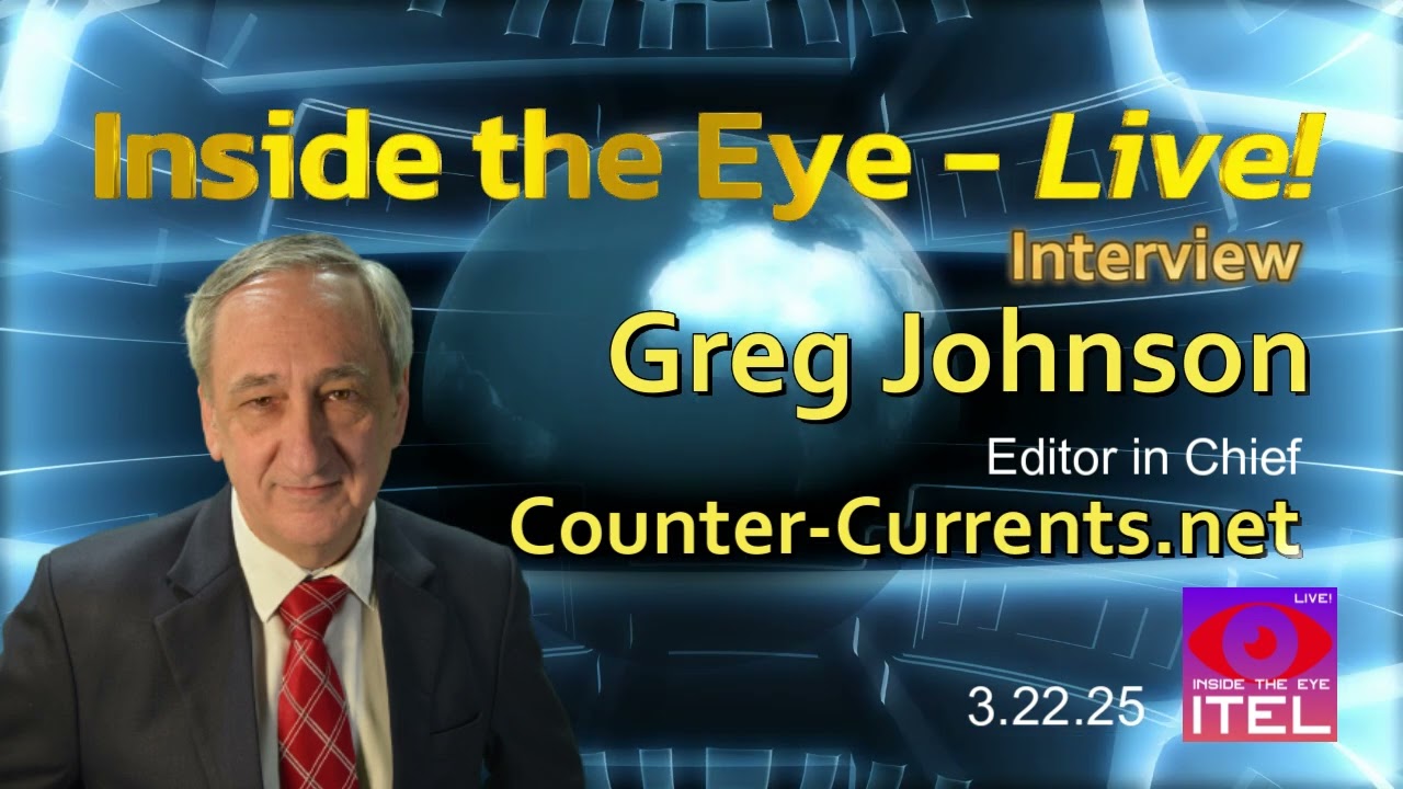 Inside the Eye - Live! Interviews - Greg Johnson - Editor in Chief, Counter-Currents