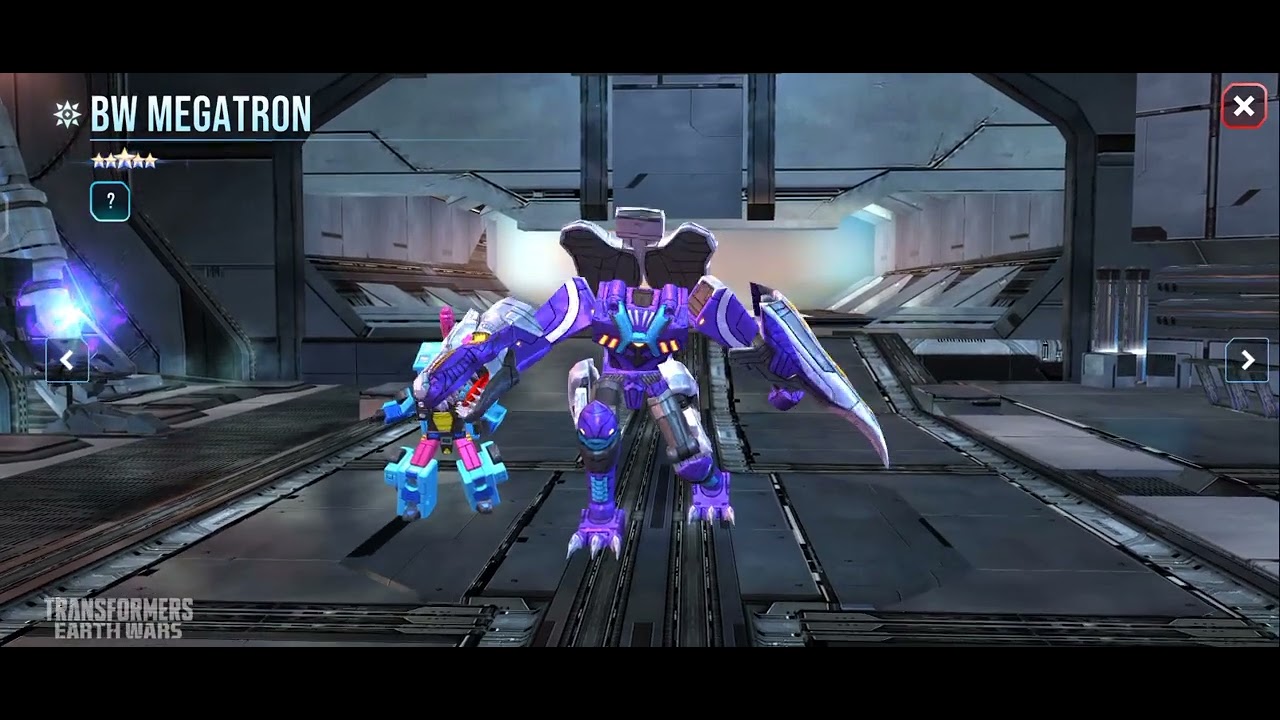 Transformers earth wars BW megatron #transformers #transformersearthwars 
