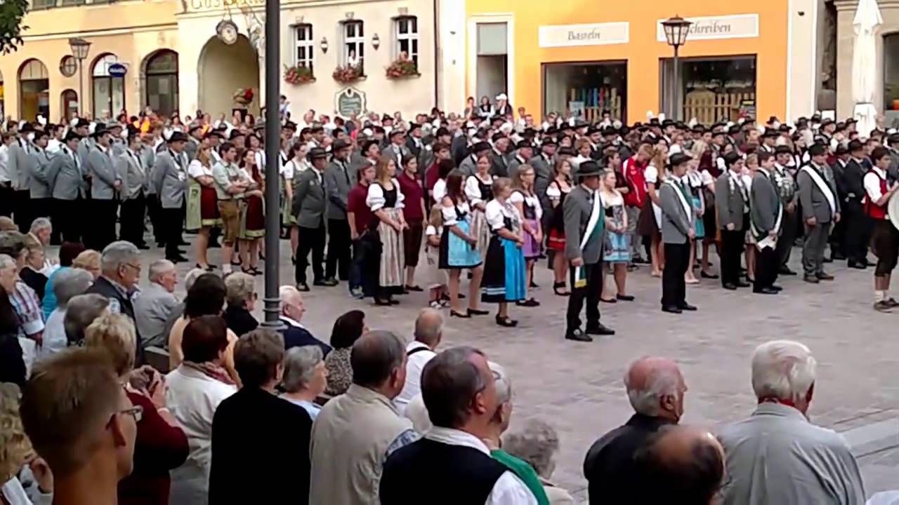 Schützenzeche 2014 in Weissenburg / Bayern