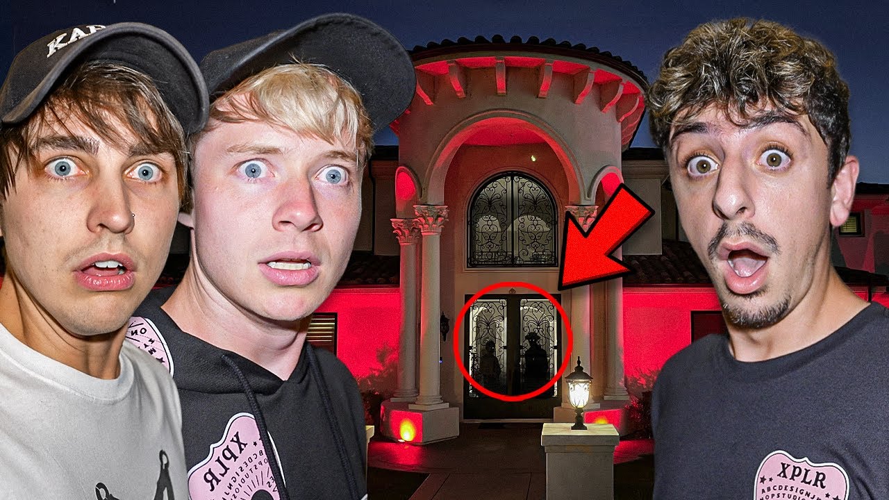 The Night We Caught a Ghost on Camera.. (ft. Sam & Colby)