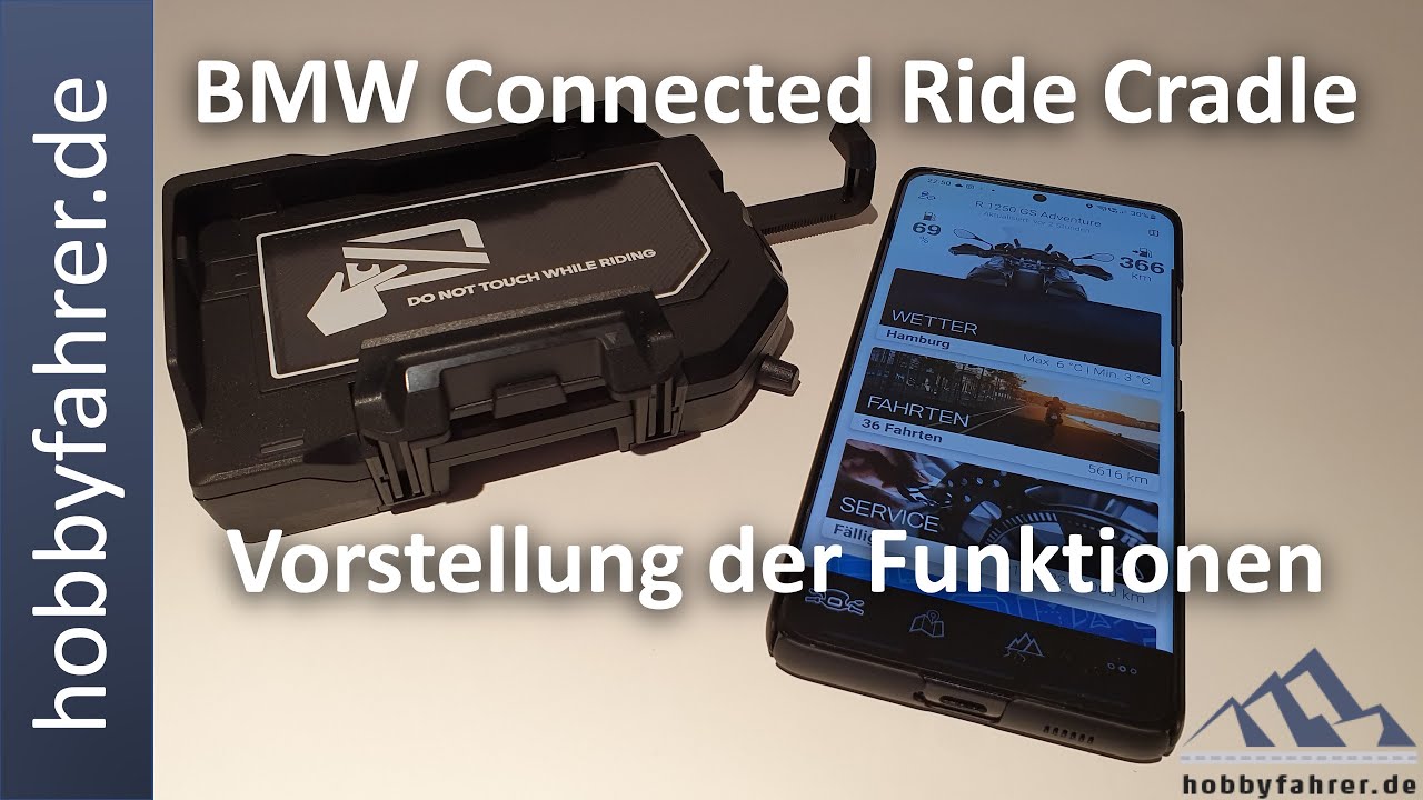 BMW Connected Ride Cradle - hobbyfahrer.de