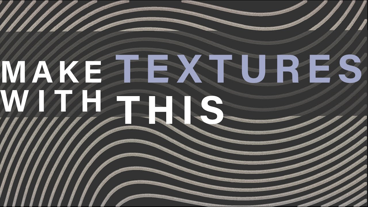 Make Hypnotic textures with this