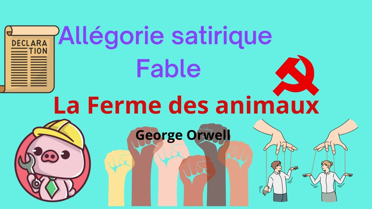 La ferme des animaux de George Orwell (résumé et analyse)