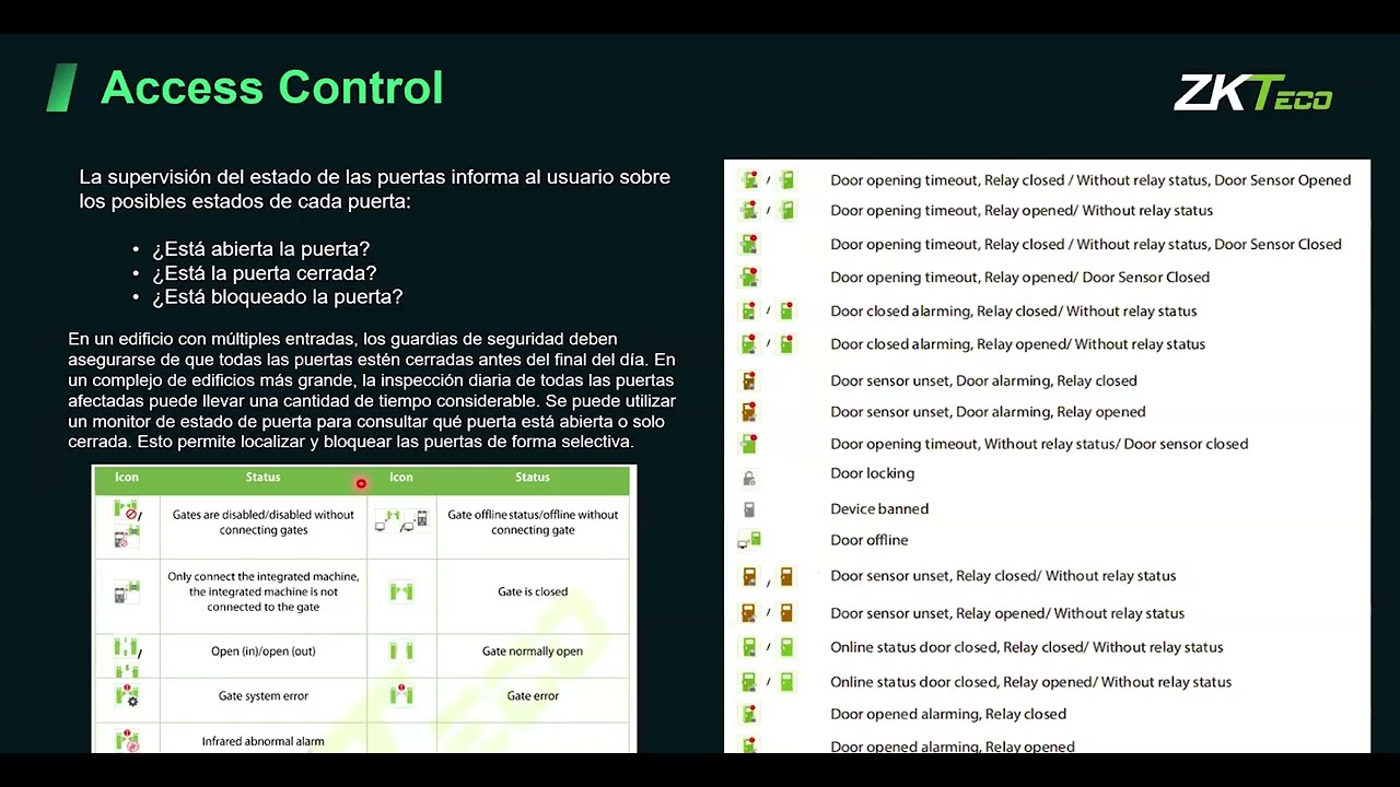 Webinar: Funciones avanzadas del software ZKBio CVSecurity