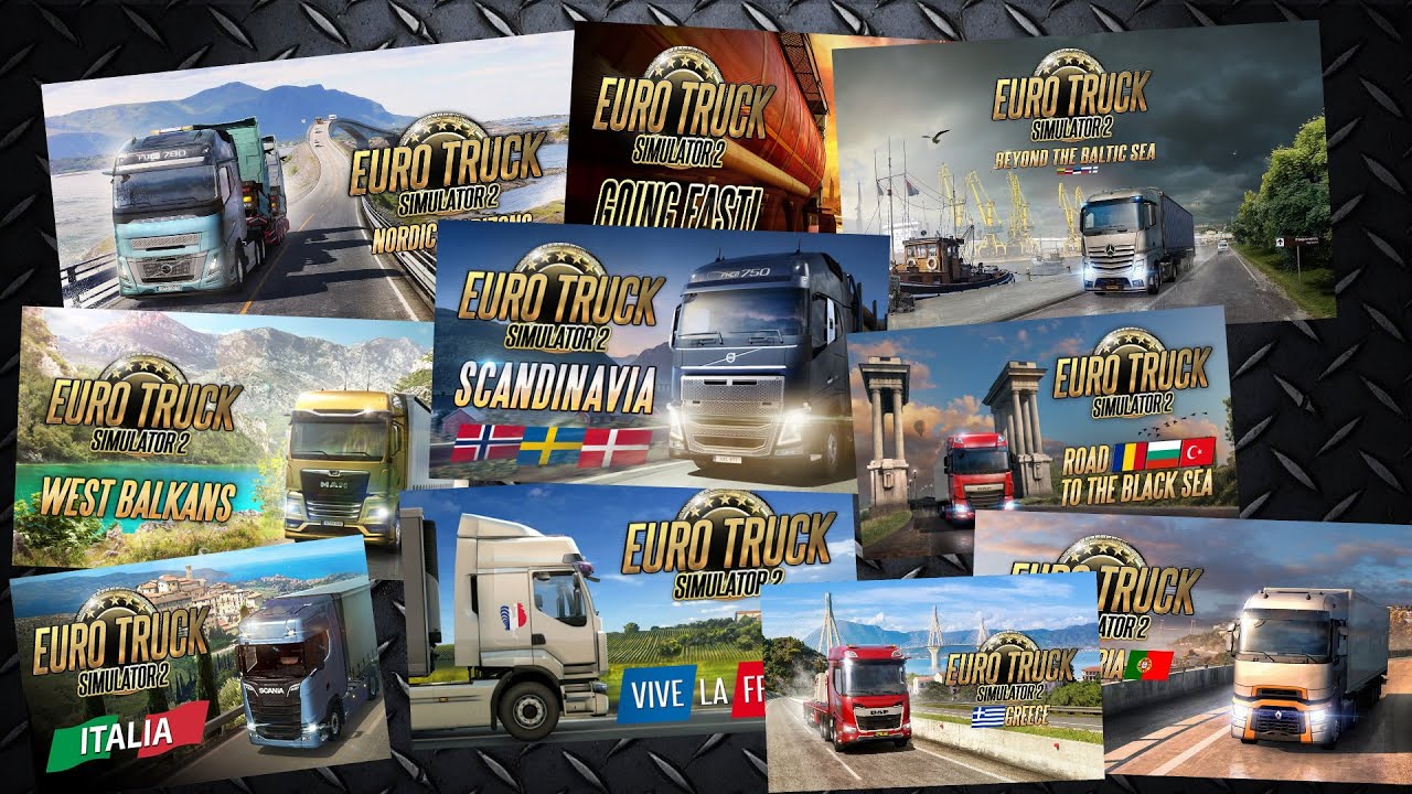 Welches ist das BESTE ETS2 Map-DLC? Tier List! / Euro Truck Simulator 2 / Deutsch