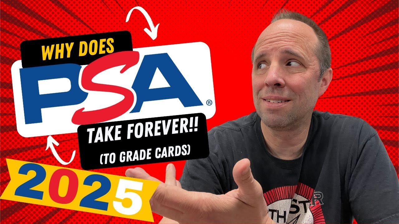 How long does PSA grading take in 2025? Tracking My First Value Grading Submission - 1st video!