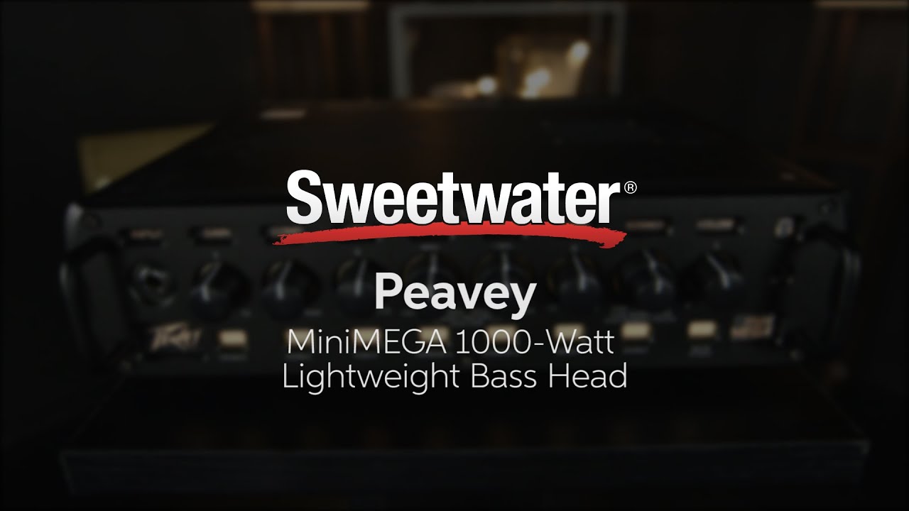 Peavey MiniMEGA 1000-watt Lightweight Bass Head