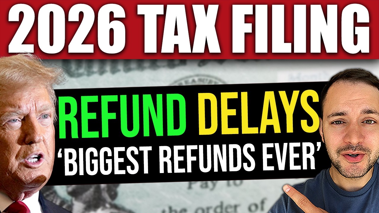 BIGGEST TAX REFUNDS EVER&hellip; DELAYED! | 2026 Filing Season