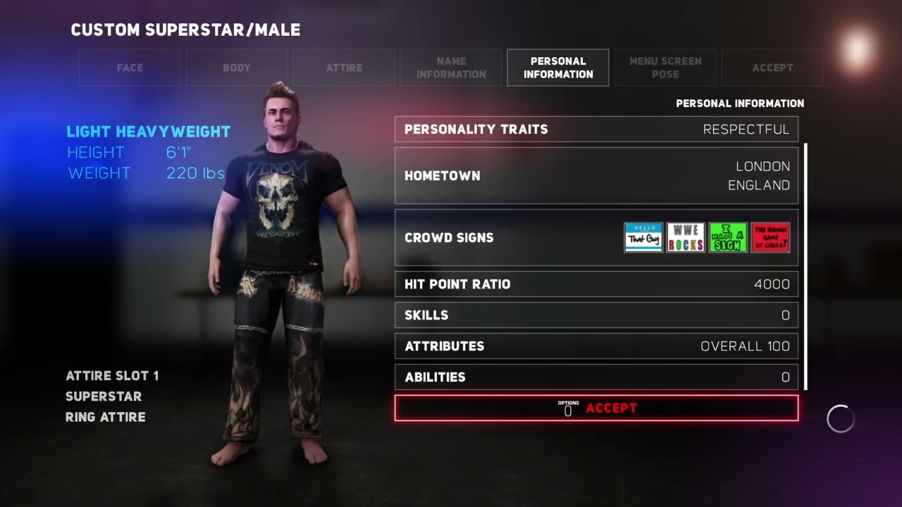 Making a WWE guy (part 2)(FINAL PART!)