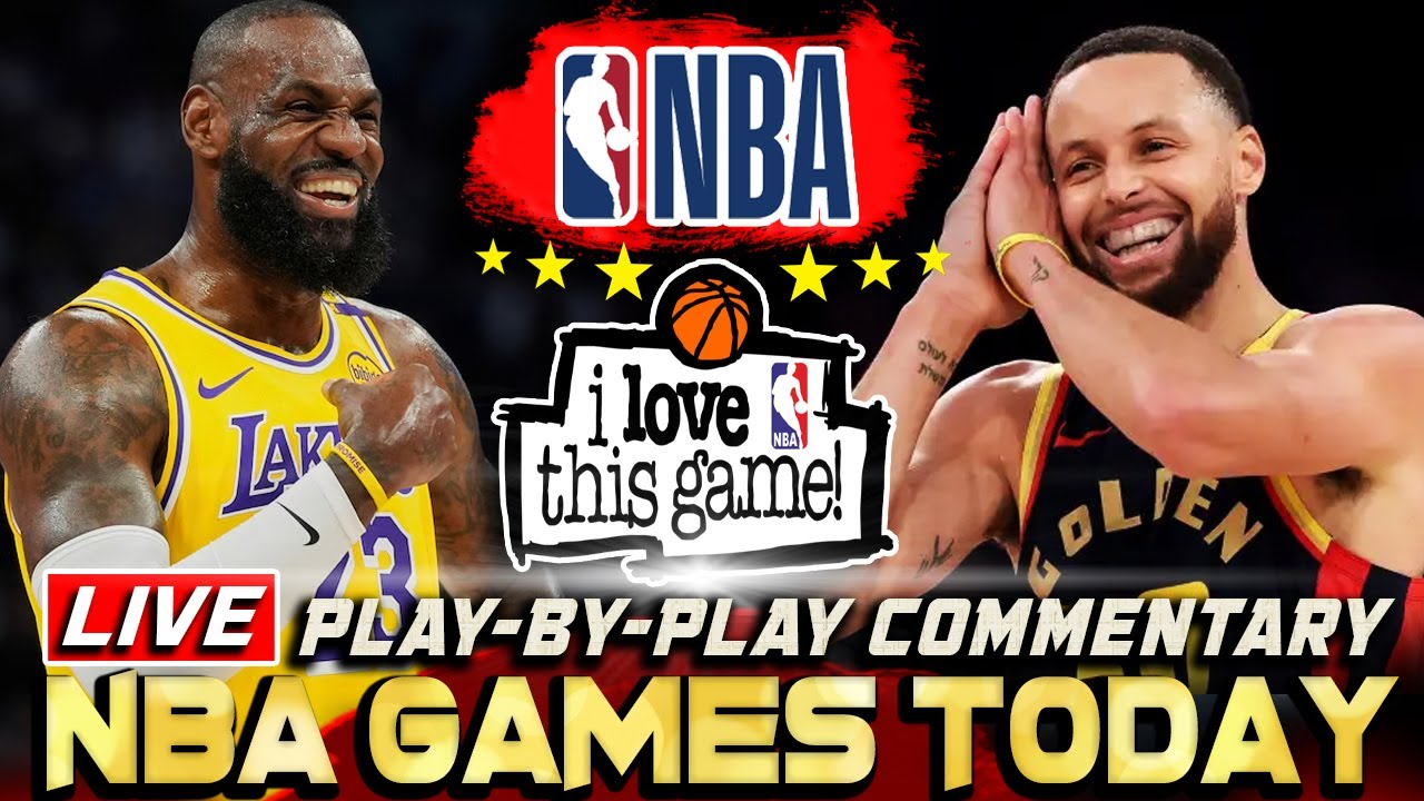 🔴NBA LIVE |Lakers vs Warriors Commentary & Play-by-play