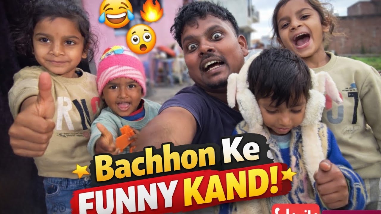 Bacchon ke funny kand😂🤣 | with Mukesh vlog 