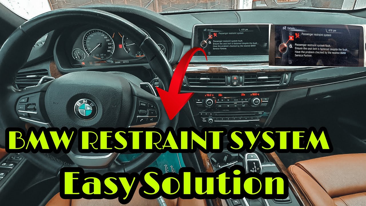 ПРОСТОЕ РЕШЕНИЕ НЕИСПРАВНОСТИ СИСТЕМЫ УДЕРЖИВАНИЯ РЕМНЕЙ BMW. 930958, 93095E