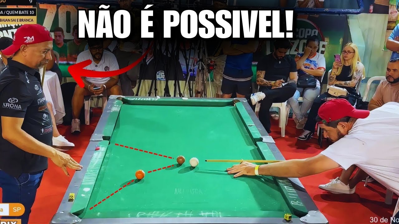 BAIANINHO AUMENTOU O JOGO E PEDIU REVANCHE!