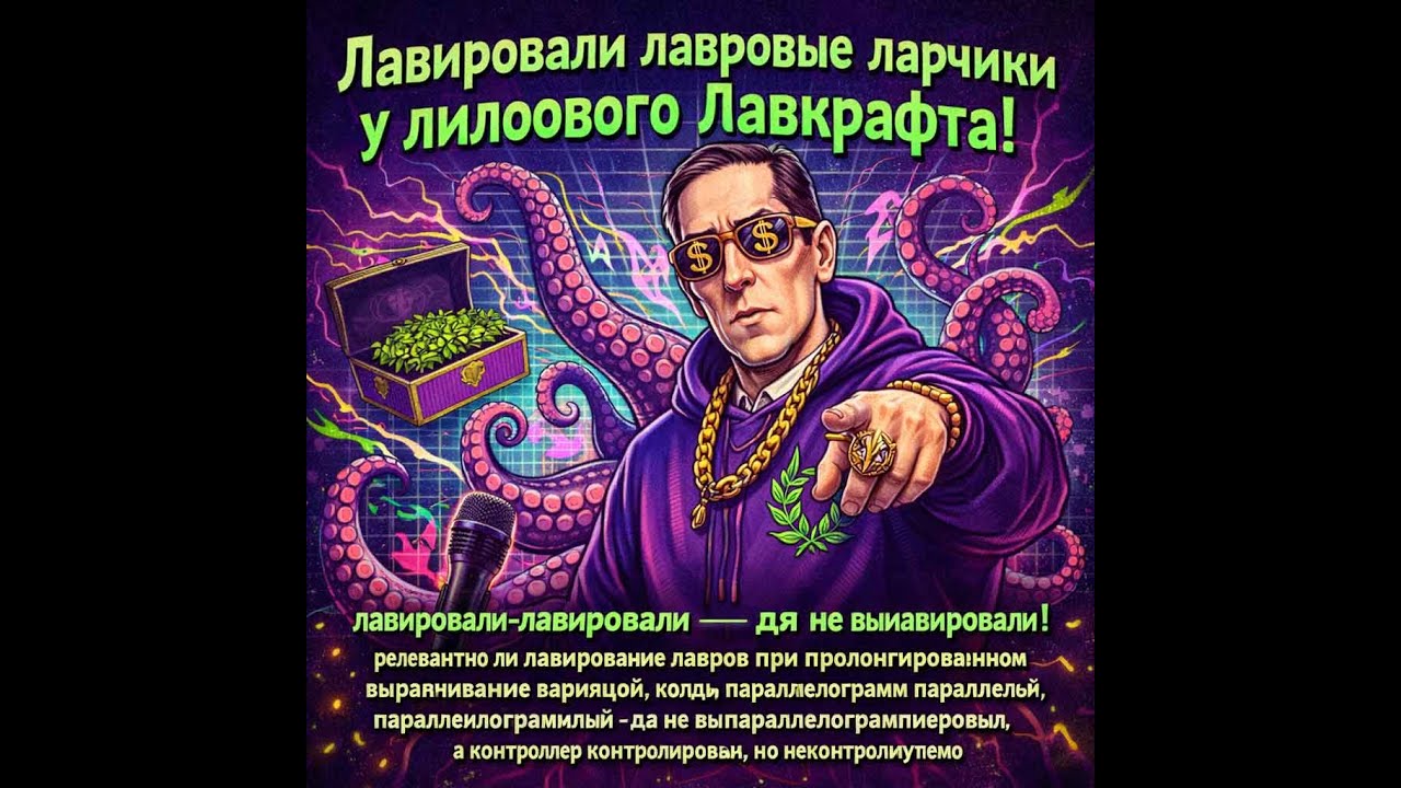 Лавировали лавровые ларчики у лилового Лавкрафта! DJ KON TAKTS Ловите рэп пародию