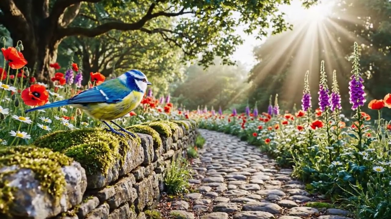 🌼 Golden Road in Bloom | Relaxing Ambient Music for Meditation, Sleep & Inner Peace
