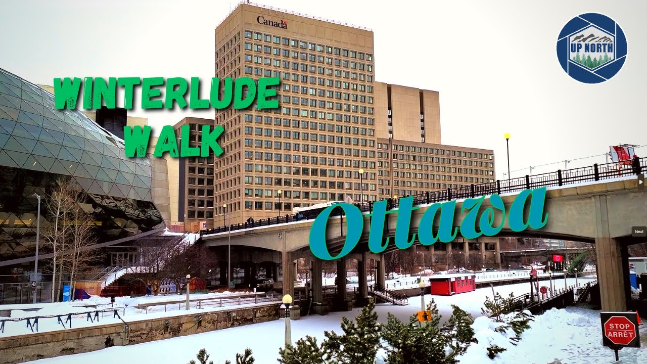 Winterlude Festival - Ottawa river - Downtown Walk (Part-2) | 5th Feb 2023 | 4K60FPS