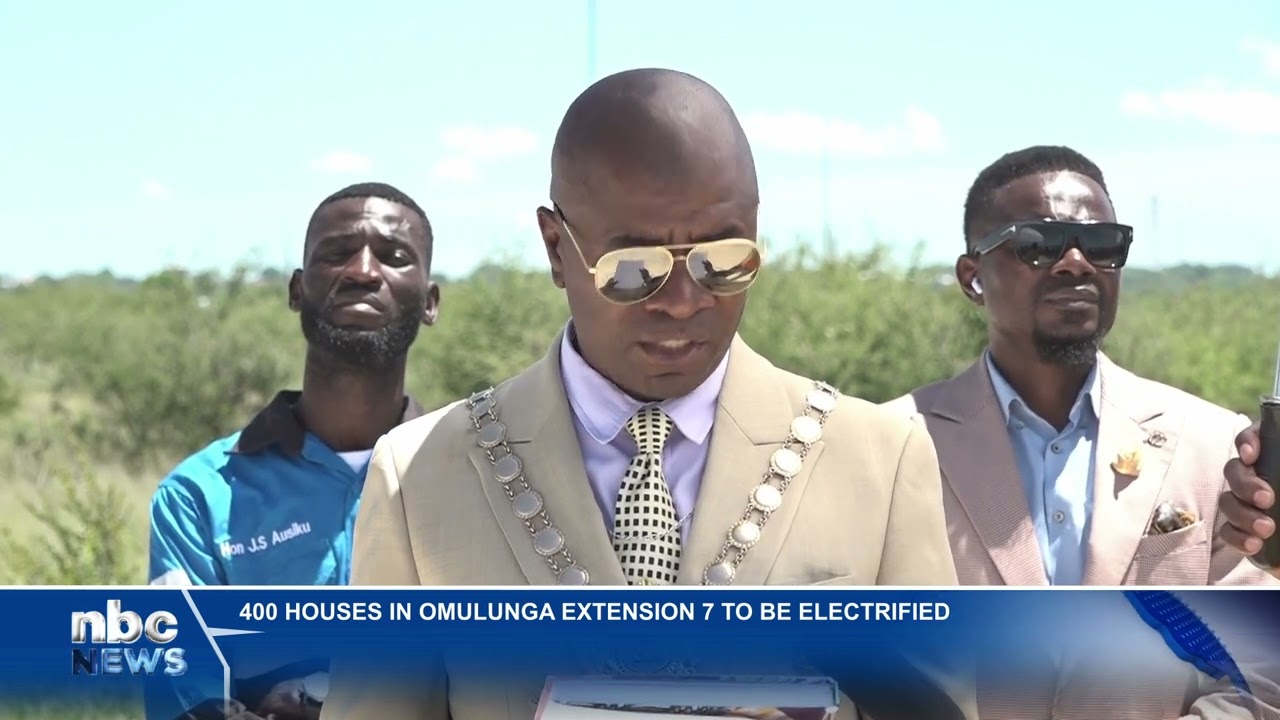 Grootfontein Municipality holds electricity groundbreaking at Omulunga Extension 7 - nbc