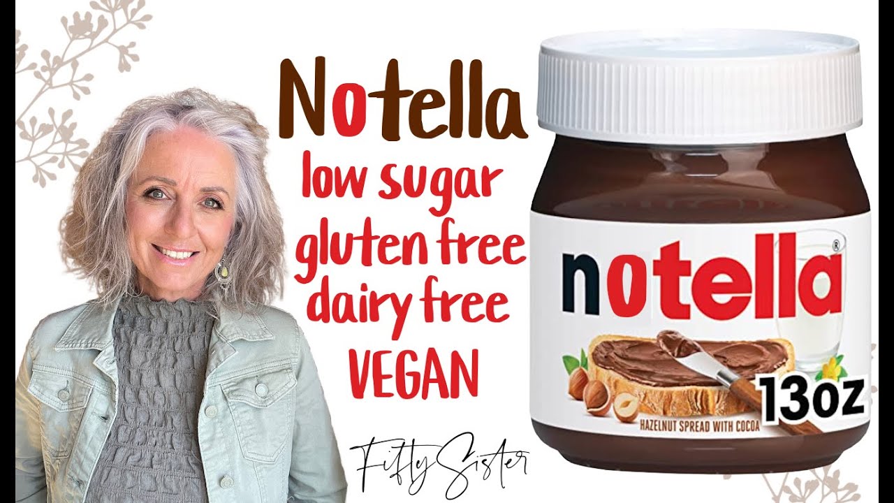 Nutella - how to make a homemade vegan Notella #nutella - Low sugar, dairy free, #vegan friendly.