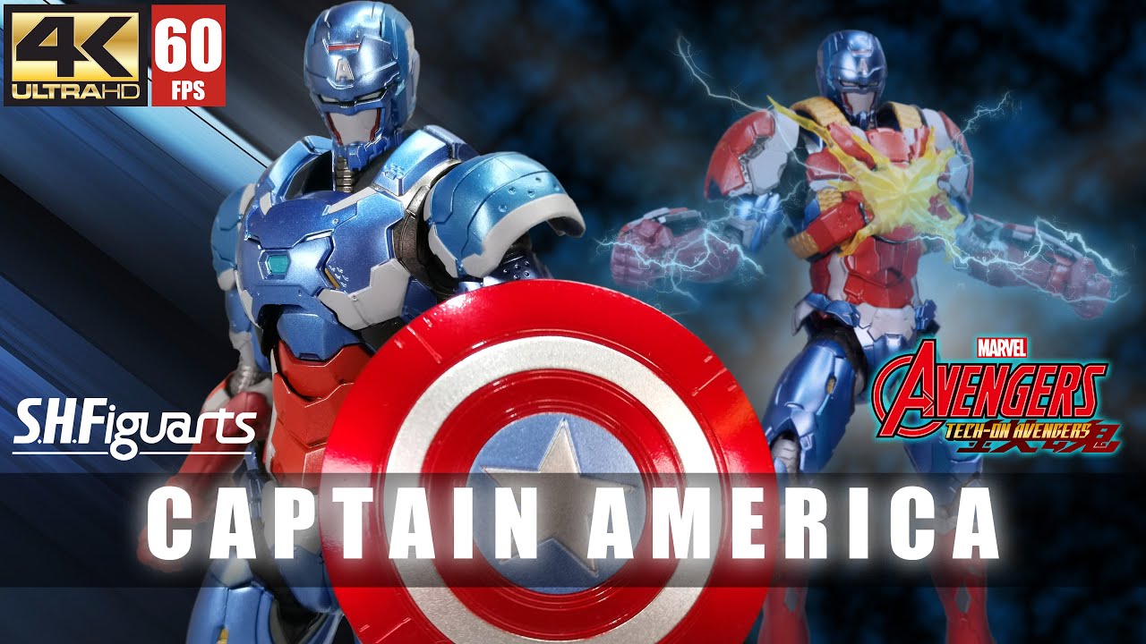REVIEW : S.H.Figuarts Captain America Tech-On Avengers | SHF | Marvel